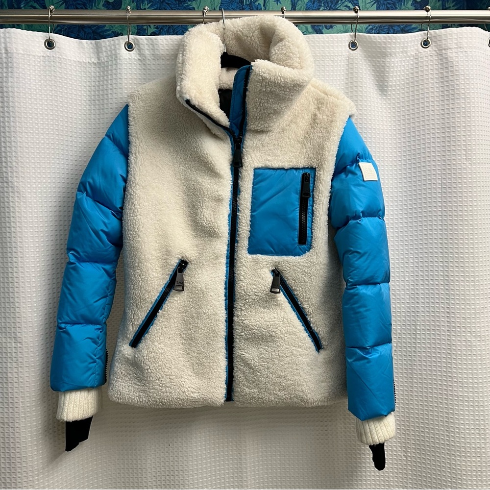 Sam. Wylie Sherpa Puffer Jacket
